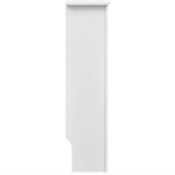 Radiator Covers 2 pcs White 112 cm Engineered Wood
