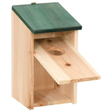 Bird Houses 8 pcs Wood 12x12x22 cm - Top-Down View