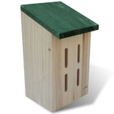 Butterfly Houses 8 pcs Wood 14x15x22 cm - Front View