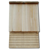 Bat Houses 4 pcs 22x12x34 cm Wood - Side View