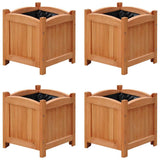 Raised Beds 4 pcs 30x30x30 cm