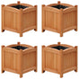 Raised Beds 4 pcs 30x30x30 cm