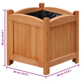 Raised Beds 4 pcs 30x30x30 cm