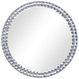 Wall Mirror 50 cm Tempered Glass