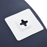 Wall Mirror 60 cm Tempered Glass - Top-Down View