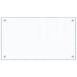 Kitchen Backsplash Transparent 70x40 cm Tempered Glass - Front View