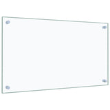 Kitchen Backsplash Transparent 70x40 cm Tempered Glass