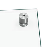 Kitchen Backsplash Transparent 70x50 cm Tempered Glass - Close-Up Angle