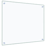 Kitchen Backsplash Transparent 70x60 cm Tempered Glass