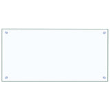 Kitchen Backsplash Transparent 80x40 cm Tempered Glass