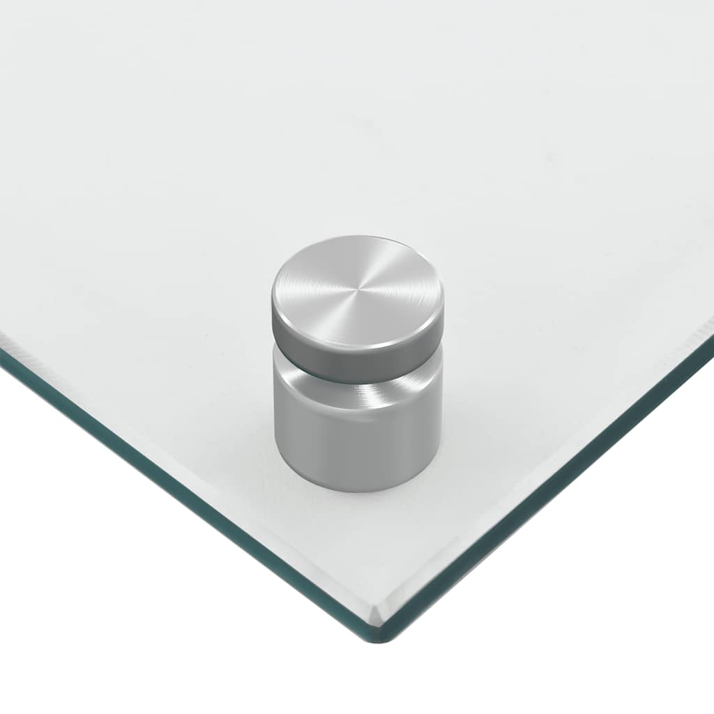 Kitchen Backsplash Transparent 80x40 cm Tempered Glass