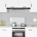 Kitchen Backsplash Transparent 80x40 cm Tempered Glass