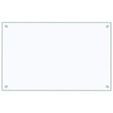 Kitchen Backsplash Transparent 80x50 cm Tempered Glass