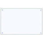 Kitchen Backsplash Transparent 80x50 cm Tempered Glass