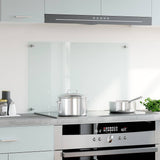 Kitchen Backsplash Transparent 80x50 cm Tempered Glass