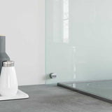 Kitchen Backsplash Transparent 80x50 cm Tempered Glass - Top-Down View