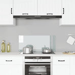 Kitchen Backsplash Transparent 90x40 cm Tempered Glass