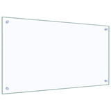 Kitchen Backsplash Transparent 90x50 cm Tempered Glass