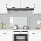 Kitchen Backsplash Transparent 90x50 cm Tempered Glass