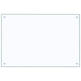 Kitchen Backsplash Transparent 90x60 cm Tempered Glass