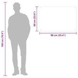 Kitchen Backsplash Transparent 90x60 cm Tempered Glass - Extra Image