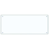 Kitchen Backsplash Transparent 100x40 cm Tempered Glass