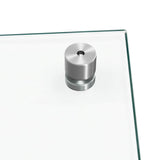 Kitchen Backsplash Transparent 100x40 cm Tempered Glass - Close-Up Angle