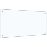 Kitchen Backsplash Transparent 100x50 cm Tempered Glass