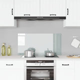 Kitchen Backsplash Transparent 100x50 cm Tempered Glass