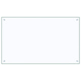 Kitchen Backsplash Transparent 100x60 cm Tempered Glass