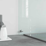 Kitchen Backsplash Black 70x40 cm Tempered Glass - Top-Down View