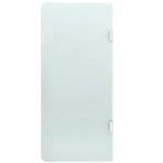 Wall-mounted Urinal Privacy Screen 90x40 cm Tempered Glass