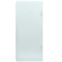 Wall-mounted Urinal Privacy Screen 90x40 cm Tempered Glass