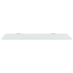 Wall-mounted Urinal Privacy Screen 90x40 cm Tempered Glass