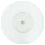 Rotating Serving Plate Transparent 60 cm Tempered Glass - Front View