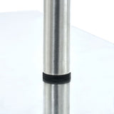 3-Tier Corner Kitchen Shelf Tempered Glass - Close-Up Angle