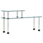Kitchen Shelf Transparent 45x16x26 cm Tempered Glass