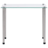 Nesting Tables 3 pcs Transparent Tempered Glass