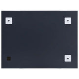 Wall Mirror 60x40 cm Glass - Top-Down View