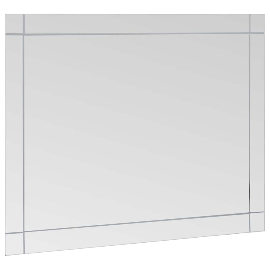 Wall Mirror 80x60 cm Glass