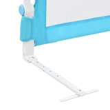 Toddler Safety Bed Rail Blue 180x42 cm Polyester