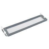 Toddler Safety Bed Rail Grey 180x42 cm Polyester - Top-Down View