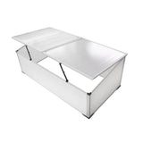 Cold Frame 2 Lids 110x41x55 Cm - Front View