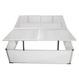 Cold Frame 4 Lids 108x41x110 Cm - Top-Down View