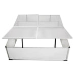 Cold Frame 4 Lids 108x41x110 cm
