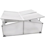 Cold Frame 4 Lids 108x41x110 cm - 45-Degree Angle