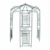 Garden Arch 250 cm Dark Green