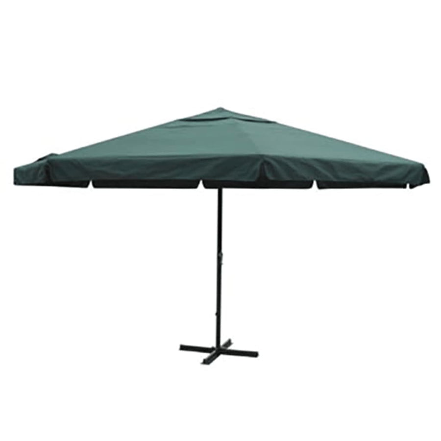 Parasol Green Aluminium 500 cm