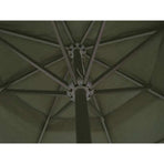 Parasol Green Aluminium 500 cm