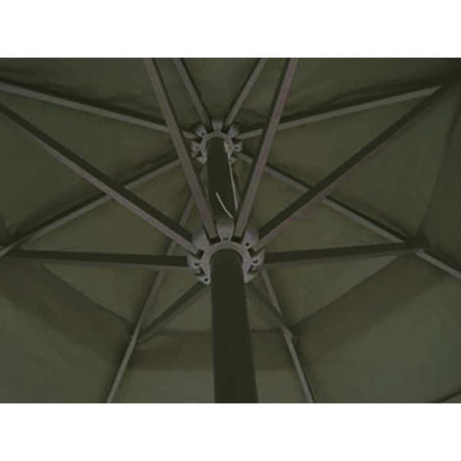 Parasol Green Aluminium 500 cm